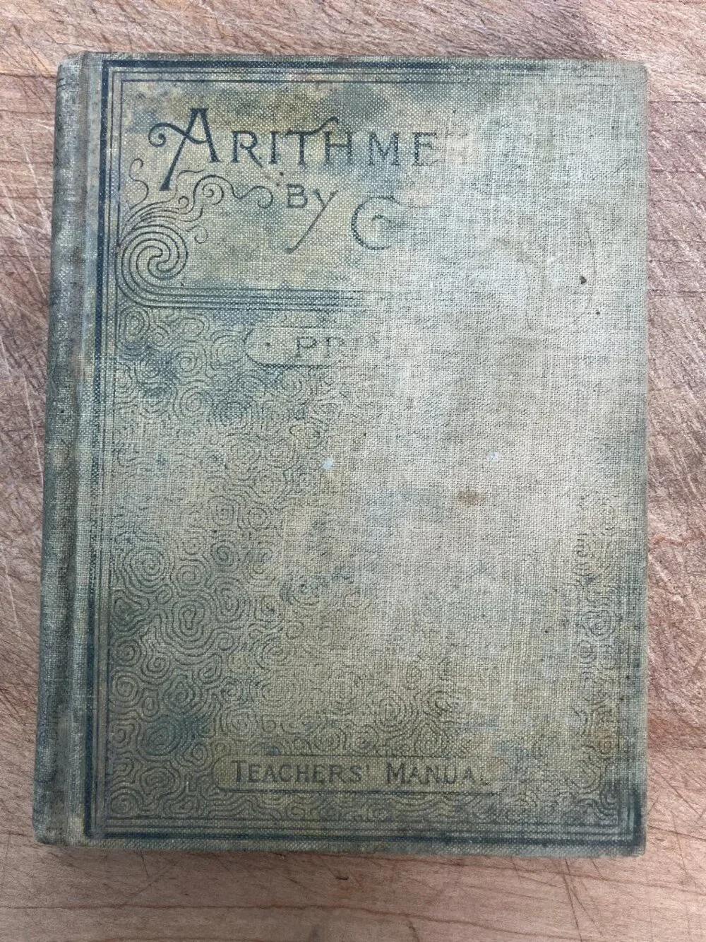 Antique 1894 Teachers' Manual for Teachers Using Arithmetic by Grades HC